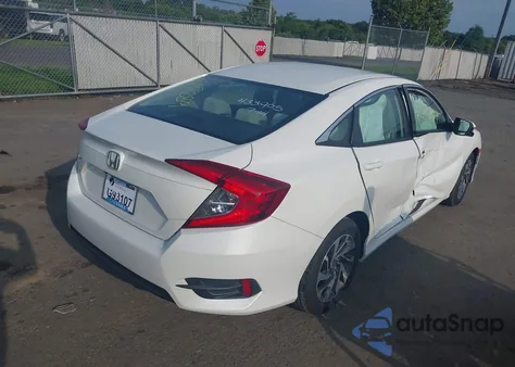 2016 Honda Civic Ex from USA, damaged, VIN 19XFC2F7XGE233922